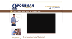 Desktop Screenshot of foremanoncall.com